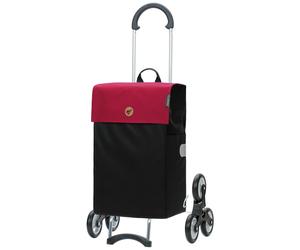 Andersen Einkaufstrolley Treppensteiger Scala Shopper Hera schwarz - rot