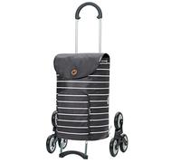 ANDERSEN Einkaufstrolley - Treppensteiger Scala Shopper Mia anthrazit 47 L stilvoll,wasserabweisend, leichtgängig, Räder abnehmbar, Treppensteiger