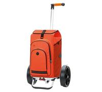 ANDERSEN Einkaufstrolley - Tura Shopper Hydro 3.0 orange 62 L Bike, Einkaufsroller, Rucksack, Thermo, Aluminium, Griff ergonomisch, klappbar, Kugellagerrad