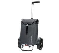ANDERSEN Einkaufstrolley - Tura Shopper Ortlieb anthrazit 49 L Handwagen, wasserdicht, wetterfest, Aluminium, Griff ergonomisch, klappbar, Kugellagerad