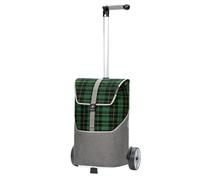 Andersen Shopper Einkaufstrolley Unus Shopper Gese 59 cm Grün mit Reflektor