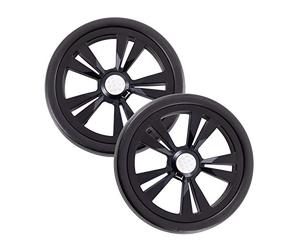 Andersen Ersatzrad-Set für Einkaufstrolley Komfort und Quattro (Hinterrad), Ø 200mm, schwarz