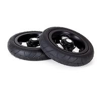 Andersen Ersatzrad-Set für Royal Einkaufstrolley und Fahrradanhänger, Ø 250 mm, luftbereift und kugelgelagert, silber