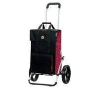 Andersen Royal Einkaufstrolley Janne (Traglast: 50 kg, Schwarz/Rot)