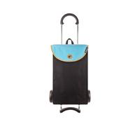 Andersen - Andersen Lova Scala Shopper Tragkraft bis 40kg, 44 Liter Inhalt schwarz/hellblau Schwarz