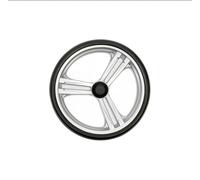 Andersen Shopper Ø17cm Flüsterrad silber, kugelgelagert, Achsdurchmesser Ø8mm