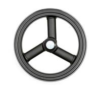 Andersen Shopper Ø25cm, Ø10mm 3-Speichen Flüsterrad schwarz