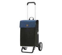 ANDERSEN Einkaufstrolley - Alu Star Shopper Hera blau 47 L Einkaufsroller, modern, Reflektor, Aluminium, höhenverstellbar, Räder abnehmbar