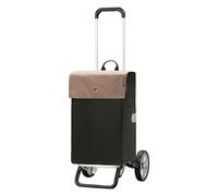 Andersen Shopper Einkaufstrolley Alu Star Hera – 47 L, Aluminium, höhenverstellbar, Sand