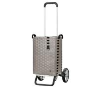 ANDERSEN Einkaufstrolley - Alu Star Shopper Silja liver 53 L handgemacht, Handwagen, recycelt, Aluminium, höhenverstellbar, Räder abnehmbar