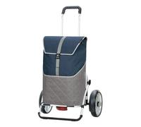 ANDERSEN Einkaufstrolley - Royal Shopper Plus Lasse blau 59 L groß, Hackenporsche, langlebig, robust, Aluminium, klappbar, Kugellagerad