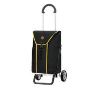 ANDERSEN Einkaufstrolley - Scala Shopper Plus Bahne gelb 39 L funktional, Handwagen, Rucksack, Aluminium, klappbar, leicht, Räder abnehmbar