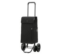 Andersen Shopper Einkaufstrolley Quattro Shopper Lissa – 43 L, höhenverstellbar, Reflektor, schwarz