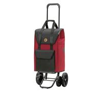 ANDERSEN Einkaufstrolley - Quattro Shopper Senta 2.0 rot 49 L Einkaufswagen, stilvoll, wasserabweisend, höhenverstellbar, leise Räder, multifunktional