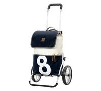 Andersen Shopper Royal Shopper 360° Mole 8 Einkaufstrolley 57 cm blau