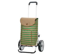 Andersen Shopper Einkaufstrolley Royal Shopper Eske – 47 L, Aluminium, klappbar, Kugellagerad, grün