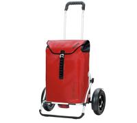 Andersen Shopper Einkaufstrolley Royal Shopper Plus Ortlieb – wasserdicht, mit Lufträdern – Rot