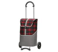 Andersen Shopper Einkaufstrolley Scala Shopper Gese, 59 cm, 46 L, klappbar, Reflektor, rot