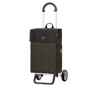 ANDERSEN Einkaufstrolley - Scala Shopper Plus Fita schwarz 47 L Einkaufsroller, langlebig, stylisch, Aluminium, klappbar, leicht, Räder abnehmbar