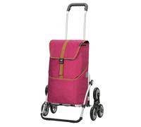 ANDERSEN Einkaufstrolley - Treppenst. Royal Sh. Auke Rubin 46 L einkaufen, Einkaufsroller, Rucksack, Tasche abnehmbar, Aluminium, klappbar, Räder abnehmbar, Treppensteiger