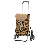 Andersen Shopper Einkaufstrolley Royal Shopper Tyra Leo – 46 L, Treppensteiger, klappbar