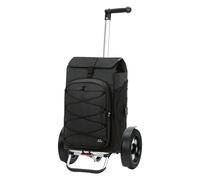 ANDERSEN Einkaufstrolley - Tura Shopper Fado 3.0 schwarz 74 L Einkaufswagen, Freizeit, groß, Thermo, Aluminium, Griff ergonomisch, klappbar, luftbereiftes Kugellagerad