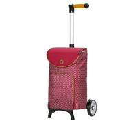ANDERSEN Einkaufstrolley - Unus Shopper Fun Famke rot 47 L Hackenporsche, modisch, Thermo, Aluminium, Griff ergonomisch, leicht