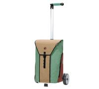 ANDERSEN Einkaufstrolley - Shopper Oli.P 2.0 beige 50 L Einkaufswagen, hochwertig, Shopping, Thermo, Aluminium, Griff ergonomisch, höhenverstellbar, Kugellagerrad