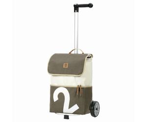 Andersen Unus Shopper 360° - Einkaufstrolley 57 cm (recycelt) (mole 2)