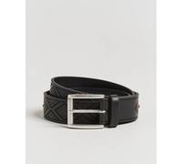 Anderson's Diamond Pattern Western 3,5cm Belt Black Schwarz 90