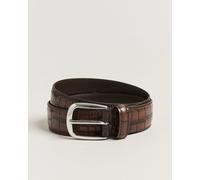 Anderson's Embossed Western Leather Belt Tan Braun 90
