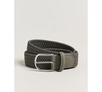 Anderson's Stretch Woven 3,5cm Belt Grey Grau 100