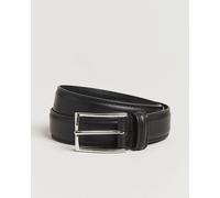 Anderson's Structure Leather Suit Belt 3 cm Black Schwarz 105