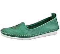 Andrea Conti 0023410 Damen Ballerina Mokassins Leder Slipper, Größe:40 EU, Farbe:Mehrfarbig