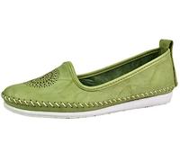 Andrea Conti 0023410 Damen Slipper Ballerina Mokassins Leder, Größe:38 EU, Farbe:Mehrfarbig