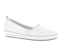 Andrea Conti Damen Ballerina Slipper Weiß - Größe: 42