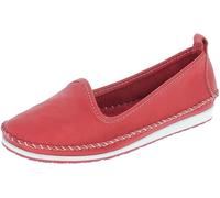 Andrea Conti 0027449 Damen Slipper Ballerinas Mokassins, Größe:42 EU, Farbe:Rot