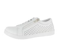 Sneaker ANDREA CONTI "Andrea Conti Sneaker Leder", Herren, Gr. 41, weiß, Leder, Schuhe Sneaker (65974030-41) weiß
