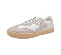 Andrea Conti Leder Sneaker White/Blue weiß