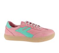 Andrea Conti Damen Low Top Freya Sneaker, rosa/smaragd, 41 EU