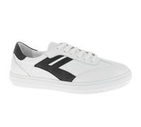 Andrea Conti Damen Low Top Freya Sneaker, weiß/schwarz, 40 EU