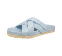 Andrea Conti Damen Pantolette Flacher Slipper, h.blau, 39 EU