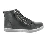 Andrea Conti High Top Sneaker Schwarz - Größe: 37
