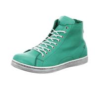 Andrea Conti 0341500041 Grün - sportlicher Schnürschuh - Damenschuhe Top Trends, Grün, leder für Damen, grün, Größe 42 EU