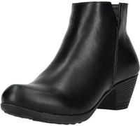 Stiefelette ANDREA CONTI "Andrea Conti Stiefelette Leder", Damen, Gr. 40, schwarz, Leder, Schuhe (93212814-40) schwarz