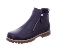 Andrea Conti 3448180017 Dunkelblau - ungefütterte Stiefelette - Damenschuhe Top Trends, Blau, leder, absatzhöhe: 15 mm für Damen, blau, Größe 41 EU