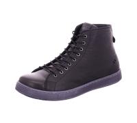 Andrea Conti 3449000002 Schwarz - sportlicher Schnürschuh - Damenschuhe Modische Stiefelette / Boots, Schwarz, leder für Damen, schwarz, Größe 43 EU