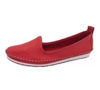 Andrea Conti Ballerina Slipper Rot - Größe: 38