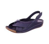 Andrea Conti Bequeme Sandalen für Damen, blau, Größe 37 EU