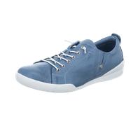 Andrea Conti Bequeme Schnürschuhe für Damen, blau, Größe 40 EU